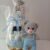 Tort scutece cu ursuleț albastru