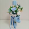 Lumânare baby blue